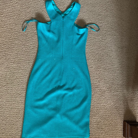St John Blake Knit crossover dress - Picture 7 of 10